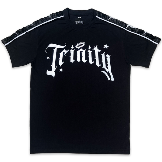 黑色“Trinity” T 恤